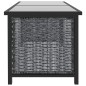 vidaXL Muebles jardín 8 pzas y cojines ratán sintético gris antracita vidaXL Muebles jardín 8 pzas y cojines ratán sintético gris antracita