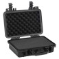 vidaXL Maletín portátil de vuelo PP negro 30x22x10 cm vidaXL Maletín portátil de vuelo PP negro 30x22x10 cm