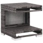 vidaXL Set de sofás de jardín 7 piezas y cojines ratán sintético gris vidaXL Set de sofás de jardín 7 piezas y cojines ratán sintético gris