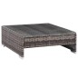 vidaXL Set de sofás de jardín 7 piezas y cojines ratán sintético gris vidaXL Set de sofás de jardín 7 piezas y cojines ratán sintético gris