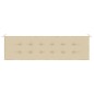 vidaXL Cojín de banco de jardín tela Oxford beige 180x50x3 cm vidaXL Cojín de banco de jardín tela Oxford beige 180x50x3 cm
