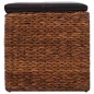 vidaXL Banco con 3 cestas hierba marina 105x40x42 cm marrón vidaXL Banco con 3 cestas hierba marina 105x40x42 cm marrón