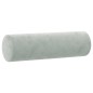 vidaXL Sofá de 2 plazas con cojines terciopelo gris claro 120 cm vidaXL Sofá de 2 plazas con cojines terciopelo gris claro 120 cm