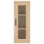 vidaXL Armario de pared roble Sonoma 34,5x34x90 cm