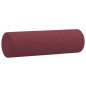 vidaXL Sofá de 3 plazas con cojines tela rojo tinto 180 cm vidaXL Sofá de 3 plazas con cojines tela rojo tinto 180 cm
