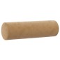 vidaXL Sofá de 2 plazas con cojines terciopelo marrón 120 cm vidaXL Sofá de 2 plazas con cojines terciopelo marrón 120 cm
