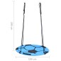 vidaXL Columpio redondo de fútbol 100 cm vidaXL Columpio redondo de fútbol 100 cm