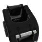 vidaXL Remolque de bicicleta mascotas hierro tela Oxford negro vidaXL Remolque de bicicleta mascotas hierro tela Oxford negro