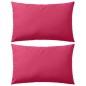 vidaXL Cojines para exteriores 60x40 cm rosa 2 unidades vidaXL Cojines para exteriores 60x40 cm rosa 2 unidades