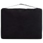 vidaXL Camilla de masaje plegable 2 zonas aluminio morado vidaXL Camilla de masaje plegable 2 zonas aluminio morado