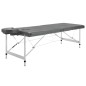 vidaXL Camilla masaje 4 zonas estructura aluminio antracita 186x68 cm vidaXL Camilla masaje 4 zonas estructura aluminio antracita 186x68 cm