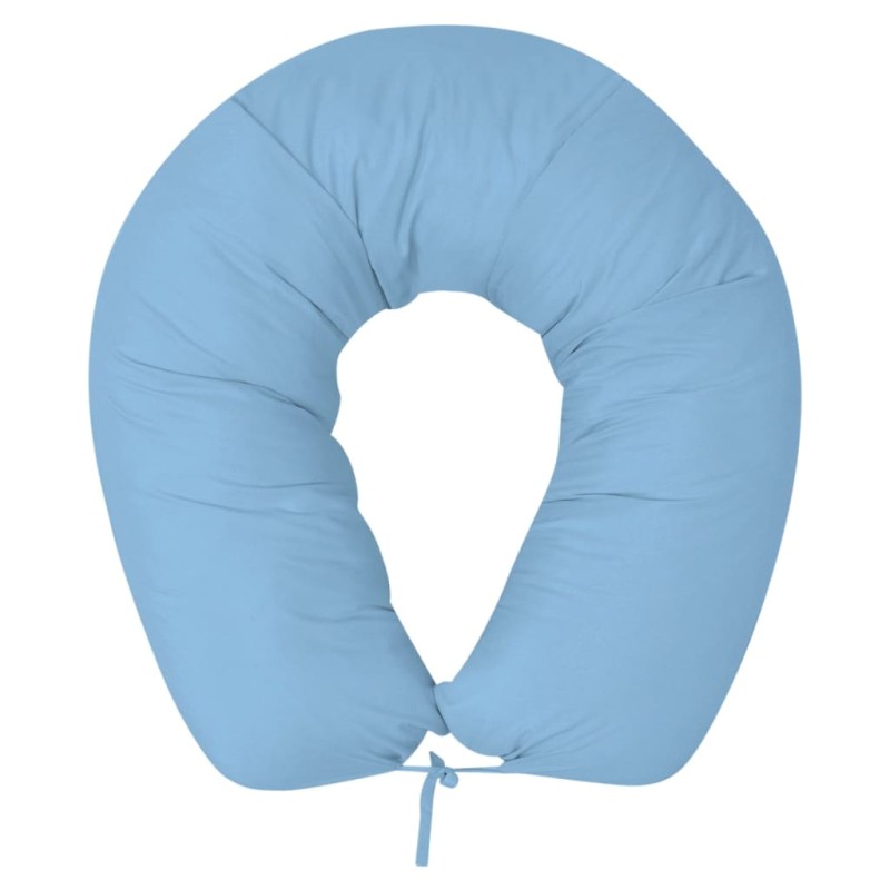 VidaXL Almohada de embarazo 40x170 cm azul claro VidaXL Almohada de embarazo 40x170 cm azul claro