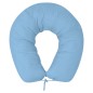 VidaXL Almohada de embarazo 40x170 cm azul claro VidaXL Almohada de embarazo 40x170 cm azul claro