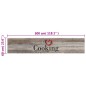 vidaXL Alfombra de cocina lavable terciopelo Cooking gris 60x300 cm vidaXL Alfombra de cocina lavable terciopelo Cooking gris 60x300 cm