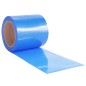 vidaXL Tira de cortina para puertas PVC azul 200x1,6 mm 10 m vidaXL Tira de cortina para puertas PVC azul 200x1,6 mm 10 m