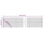 vidaXL Cerca de alambre con brida gris antracita 1,6x25 m vidaXL Cerca de alambre con brida gris antracita 1,6x25 m