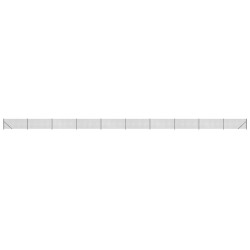 vidaXL Cerca de alambre con brida gris antracita 1,1x25 m