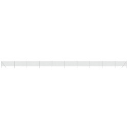 vidaXL Cerca de alambre plateado 0,8x25 m
