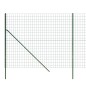 vidaXL Cerca de alambre de acero galvanizado verde 1,8x10 m vidaXL Cerca de alambre de acero galvanizado verde 1,8x10 m