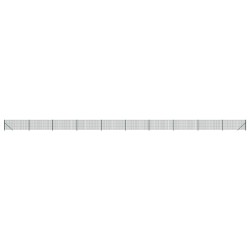 vidaXL Cerca de alambre con brida verde 0,8x25 m