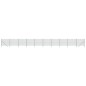 vidaXL Cerca de alambre de acero galvanizado verde 1,6x25 m vidaXL Cerca de alambre de acero galvanizado verde 1,6x25 m