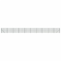 vidaXL Cerca de alambre con brida verde 1,8x25 m