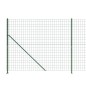 vidaXL Cerca de alambre con brida verde 1,4x25 m vidaXL Cerca de alambre con brida verde 1,4x25 m