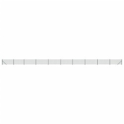 vidaXL Cerca de alambre con brida verde 1,1x25 m