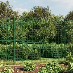 vidaXL Cerca de alambre con brida verde 1,8x10 m