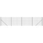 vidaXL Cerca de alambre con brida gris antracita 1,4x10 m vidaXL Cerca de alambre con brida gris antracita 1,4x10 m