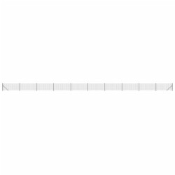 vidaXL Cerca de alambre con brida gris antracita 1x25 m