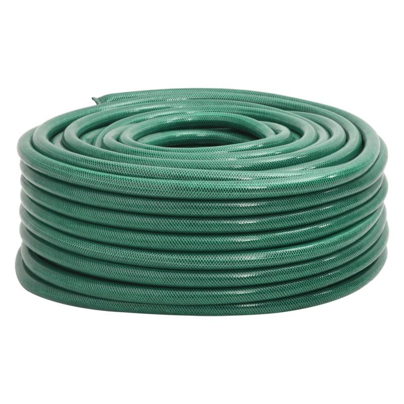 vidaXL Manguera de jardín PVC verde 33 mm 50 m vidaXL Manguera de jardín PVC verde 33 mm 50 m