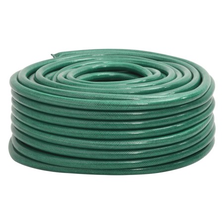 vidaXL Manguera de jardín PVC verde 33 mm 50 m