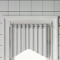 vidaXL Rieles de cortina 2 uds aluminio blanco y plateado 60-105 cm vidaXL Rieles de cortina 2 uds aluminio blanco y plateado 60-105 cm