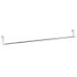 vidaXL Rieles de cortina 2 uds aluminio blanco y plateado 60-105 cm vidaXL Rieles de cortina 2 uds aluminio blanco y plateado 60-105 cm