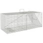 vidaXL Trampa para animales hierro galvanizado 64,5x25x26,5 cm vidaXL Trampa para animales hierro galvanizado 64,5x25x26,5 cm