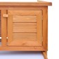 vidaXL Casa de animales pequeños jaula conejera 1 piso madera vidaXL Casa de animales pequeños jaula conejera 1 piso madera