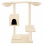 vidaXL Rascador para gatos con postes para rascar color crema 82 cm vidaXL Rascador para gatos con postes para rascar color crema 82 cm