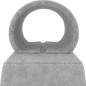 vidaXL Rascador para gatos con túnel y escalera gris claro 55,5 cm