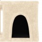 vidaXL Rascador para gatos con postes de sisal color crema 48 cm vidaXL Rascador para gatos con postes de sisal color crema 48 cm
