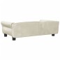 vidaXL Cama para perros de terciopelo crema 95x55x30 cm vidaXL Cama para perros de terciopelo crema 95x55x30 cm