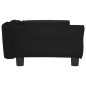 vidaXL Cama para perros de terciopelo negro 95x55x30 cm vidaXL Cama para perros de terciopelo negro 95x55x30 cm