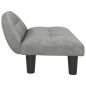 vidaXL Cama para perros de terciopelo gris claro 70x52x30 cm vidaXL Cama para perros de terciopelo gris claro 70x52x30 cm