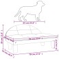 vidaXL Cama para perros de terciopelo gris claro 70x52x30 cm vidaXL Cama para perros de terciopelo gris claro 70x52x30 cm