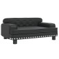 vidaXL Cama para perros de cuero sintético negra 70x45x30 cm vidaXL Cama para perros de cuero sintético negra 70x45x30 cm