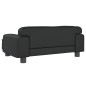 vidaXL Cama para perros de cuero sintético negra 70x45x30 cm vidaXL Cama para perros de cuero sintético negra 70x45x30 cm
