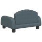 vidaXL Cama para perros de tela gris oscuro 50x40x30 cm vidaXL Cama para perros de tela gris oscuro 50x40x30 cm