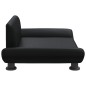 vidaXL Cama para perros de cuero sintético negra 70x45x28 cm vidaXL Cama para perros de cuero sintético negra 70x45x28 cm