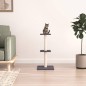 vidaXL Rascador para gatos con postes de sisal gris oscuro 73 cm vidaXL Rascador para gatos con postes de sisal gris oscuro 73 cm