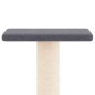 vidaXL Rascador para gatos con postes de sisal gris oscuro 73 cm vidaXL Rascador para gatos con postes de sisal gris oscuro 73 cm